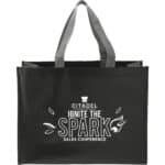 rPET Laminated Matte Shopper Tote - 4