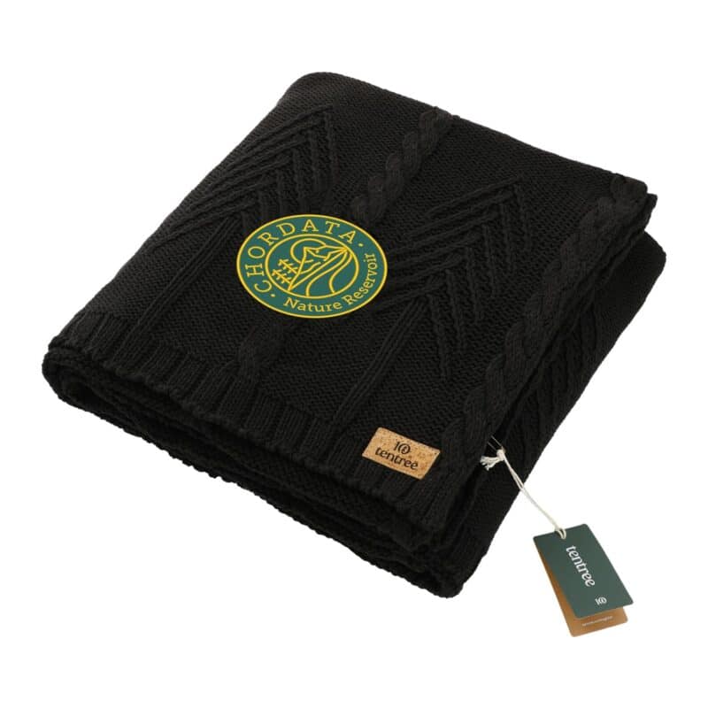 tentree Organic Cotton Cable Blanket - 2