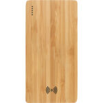 FSC® 100% Bamboo 5000 mAh Wireless Power Bank - 1