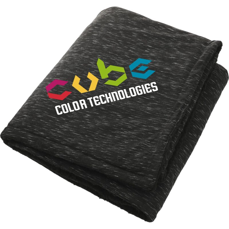 Heathered Sherpa Blanket - 2