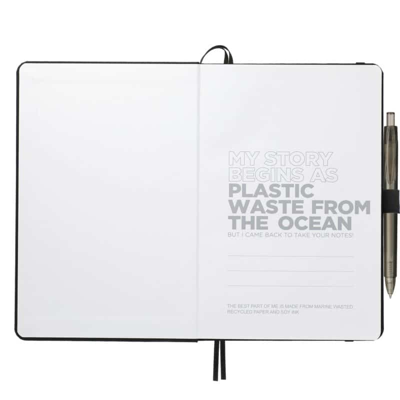 5.5" x 8.5" Recycled Marine Bound Journal Set - 3