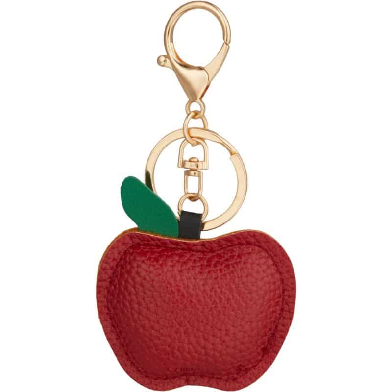 Apple Leather Keychain - 3