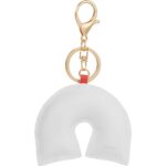 Rainbow Leather Keychain - 3