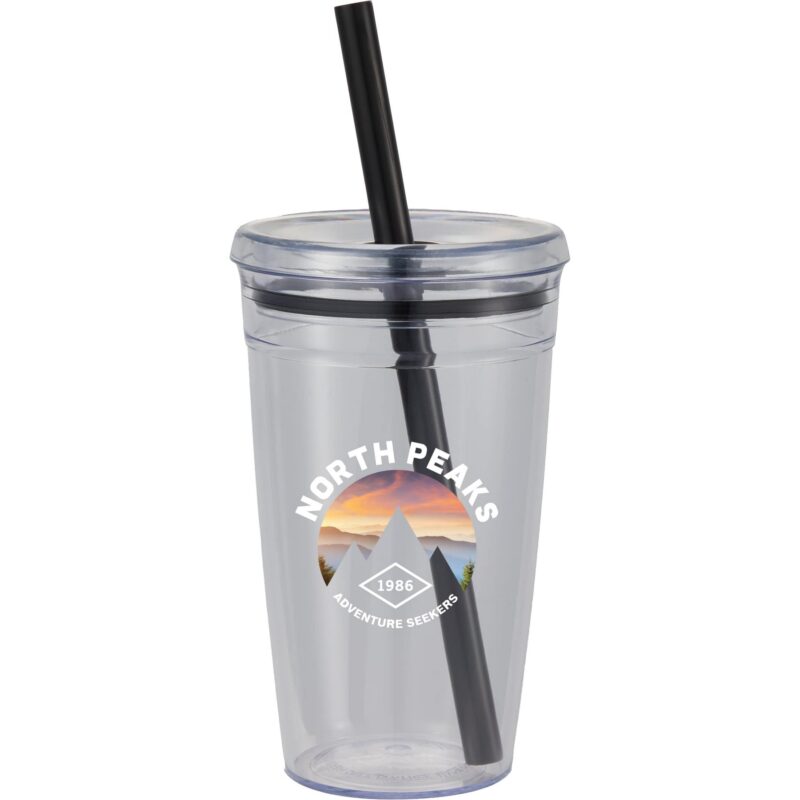 Anna-Recycled-Acrylic-Tumbler-w-Straw-15oz-SM-6560 Anna Recycled Acrylic Tumbler w/ Straw 15oz