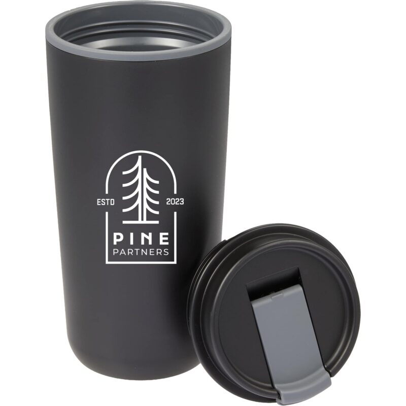 Cooper-RPP-Double-Wall-Tumbler-w-Flap-Lid-16oz-1602-45 Cooper RPP Double Wall Tumbler w/ Flap Lid 16oz
