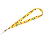 Full Color 1" Lanyard w/ Swivel Hook