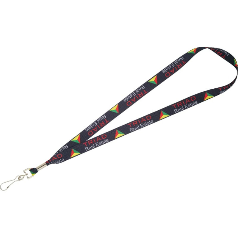 Full Color 3/4" Lanyard w/ Hook - 2