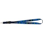 Full Color 1" Lanyard w/ Extension and D-Ring - 4