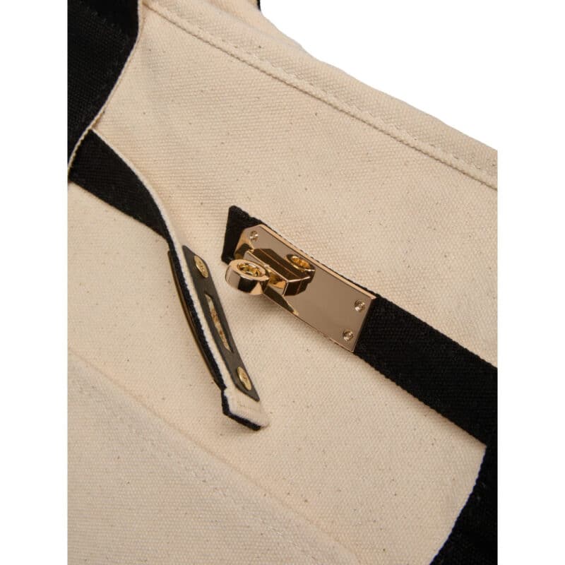 Jane Recycled Cotton Buckle Tote - 2