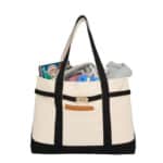 Jane Recycled Cotton Buckle Tote - 5