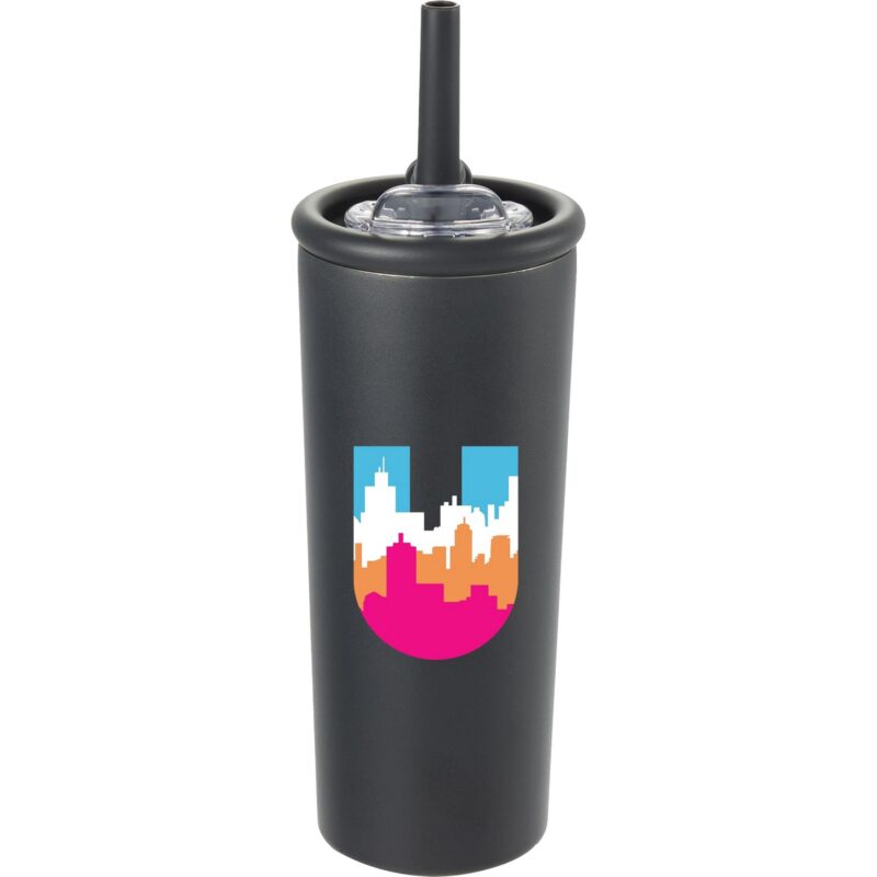 Kyser Recycled Vacuum Tumbler w/ Straw 20oz - 2