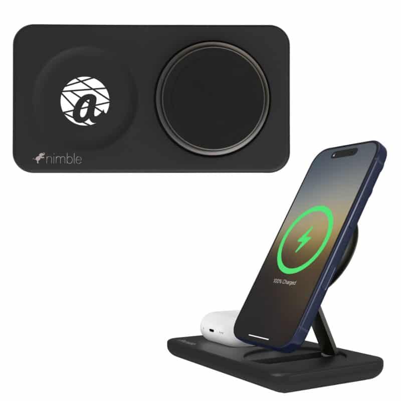 Nimble Podium 2-in-1 Wireless Charging Stand - 3