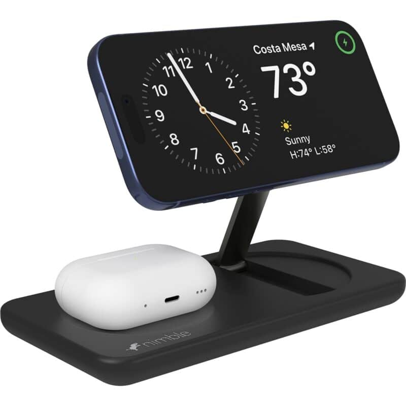 Nimble Podium 2-in-1 Wireless Charging Stand - 8