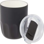 Olla Vacuum Coffee Cup w/ Ceramic Liner & Lid 10oz - 1
