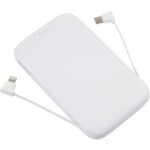 UL Listed 5000 20W Power Bank with Integrated Cabl - 5