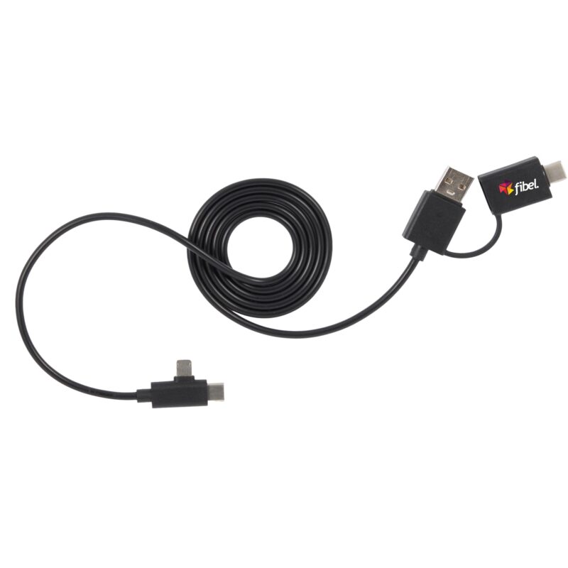 5-in-1 Recycled Long Charging Cable