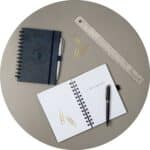 5" x 7" FSC® Recycled Morano Spiral Journal - 9