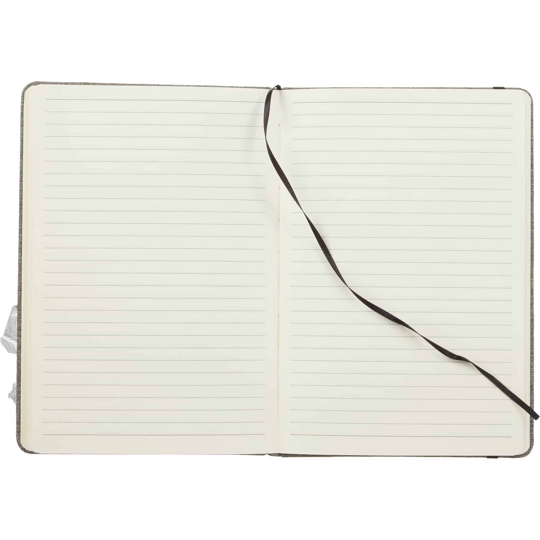 5.5" x 8.5" FSC® Recycled Viper RPET Bound Noteboo - 7