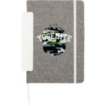 5.5" x 8.5" FSC® Recycled Viper RPET Bound Noteboo - 9