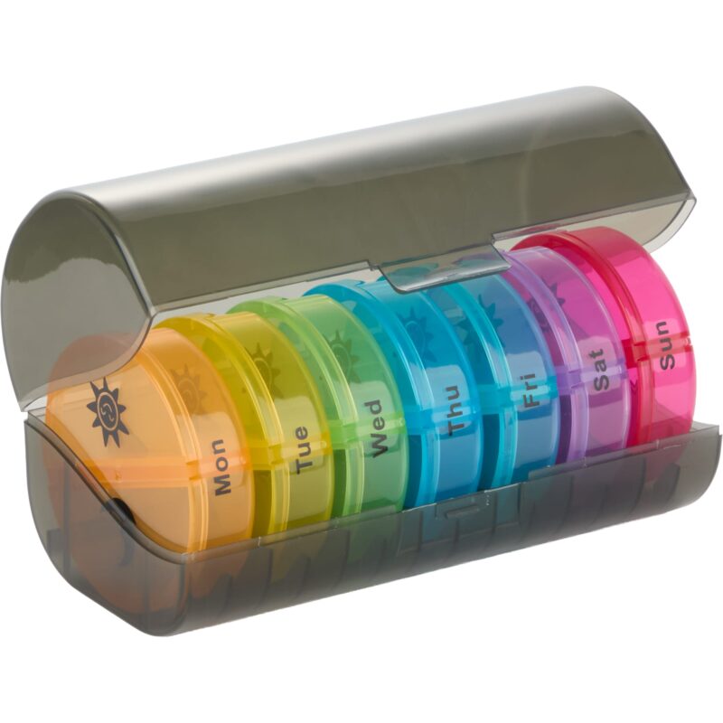 7 Day Recycled Travel Pill Organizer - 8