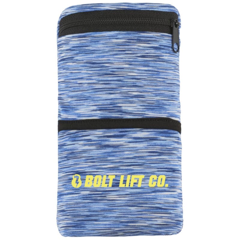 Cooling Heathered Wrist Band with Pocket - 2