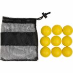 Golf Practice Balls with Mesh Pouch - 7
