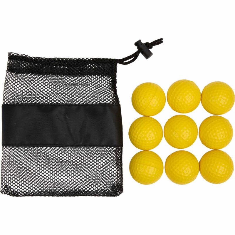 Golf Practice Balls with Mesh Pouch - 7