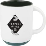 Isaac Ceramic Mug w/ Rubber Bottom 14oz - 4