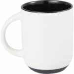Isaac Ceramic Mug w/ Rubber Bottom 14oz - 9