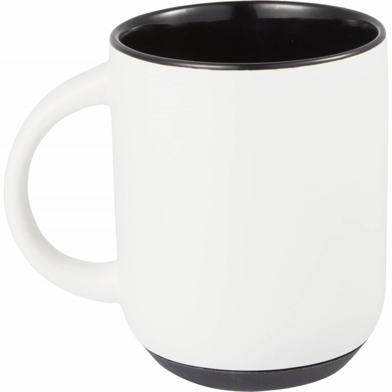 Isaac Ceramic Mug w/ Rubber Bottom 14oz - 9