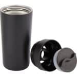 Maddie Recycled Vacuum Tumbler w/ 360 Lid 16oz - 8