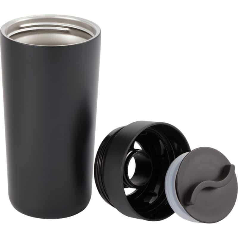 Maddie Recycled Vacuum Tumbler w/ 360 Lid 16oz - 8