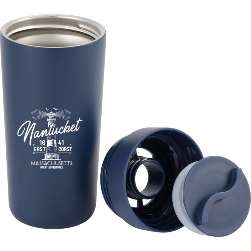 Maddie Recycled Vacuum Tumbler w/ 360 Lid 16oz - 9