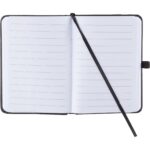 Mini Recycled Notebook w/ Clip - 7
