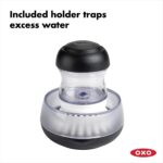 OXO Good Grips Soap Dispense Palm Brush Storage Se - 5