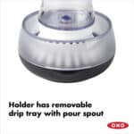 OXO Good Grips Soap Dispense Palm Brush Storage Se - 7