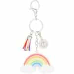 Rainbow Acrylic Keychain - 2