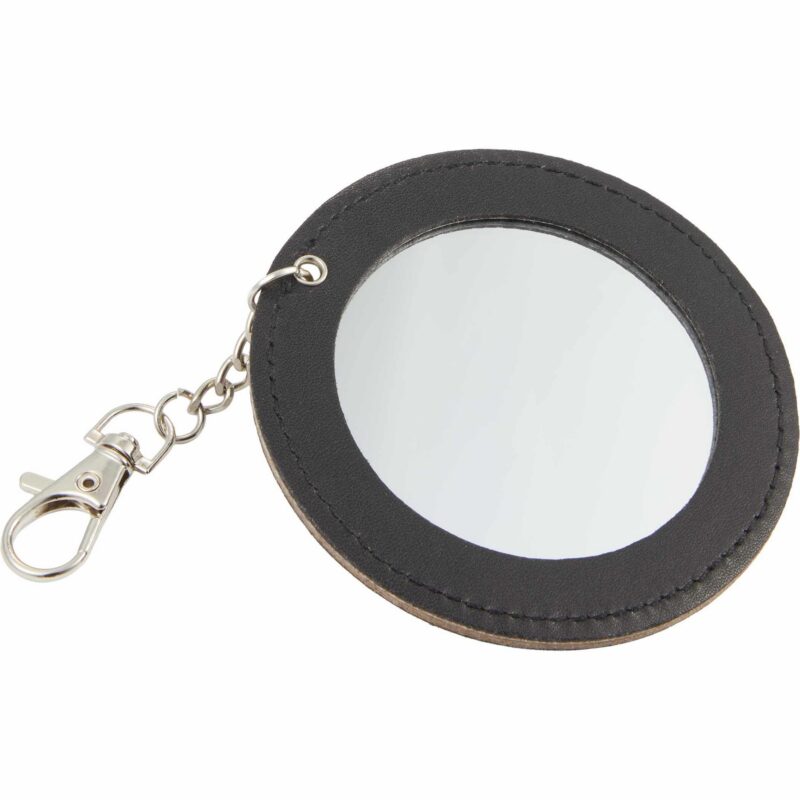 Recycled PU Travel Mirror Bag Charm - 1