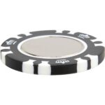 Recycled Poker Chip w/ Metal Ballmarker - 3
