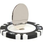 Recycled Poker Chip w/ Metal Ballmarker - 7