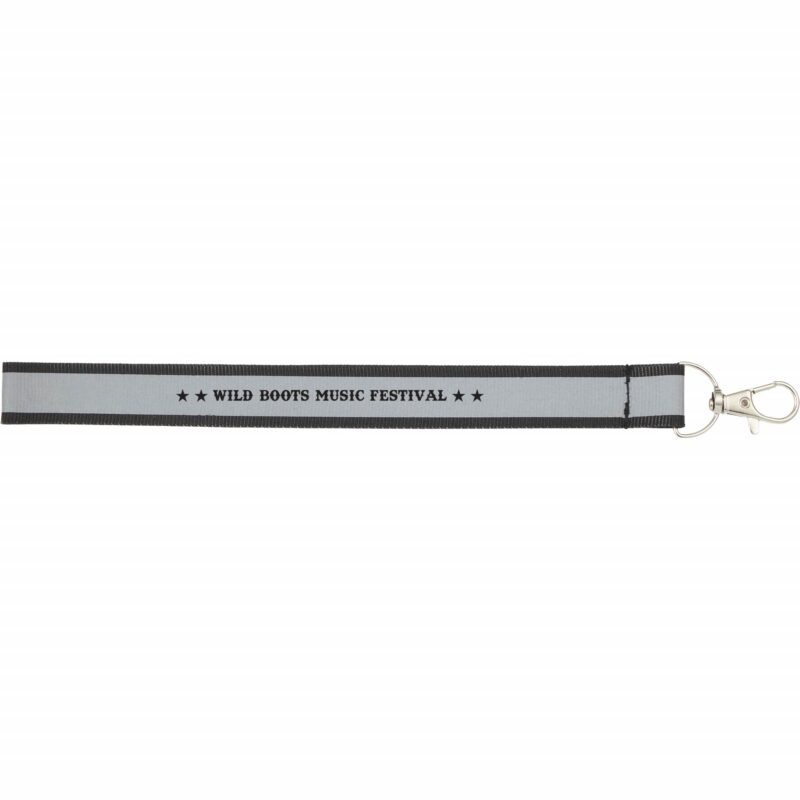 Reflective Recycled Wrist Lanyard