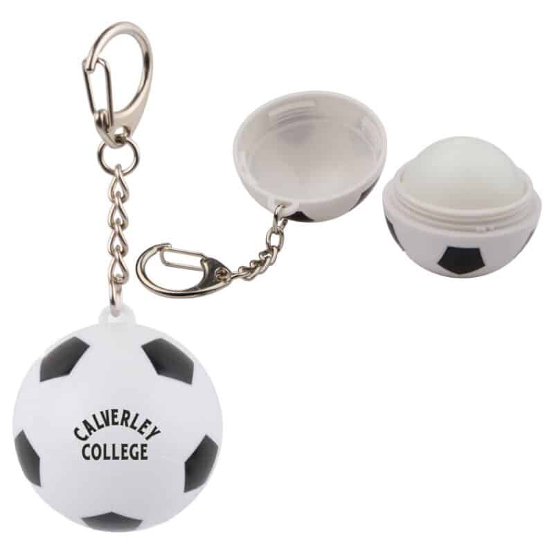 Soccer SPF15 Lip Balm with Keychain - 2