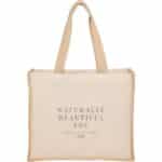 Sol Recycled Cotton & Jute Shopper Tote
