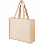 Sol Recycled Cotton & Jute Shopper Tote - 3