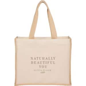 Sol Recycled Cotton & Jute Shopper Tote