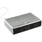 UV Sanitizer Desk Clock with Wireless Charging - 8