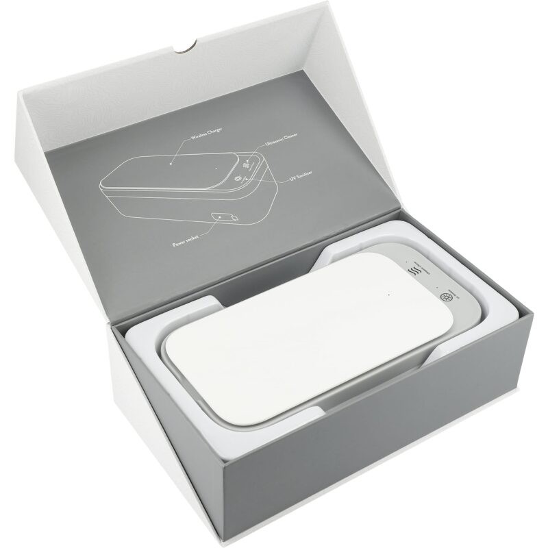 Ultrasonic Cleaner Wireless Charging UV Sanitizer - 7