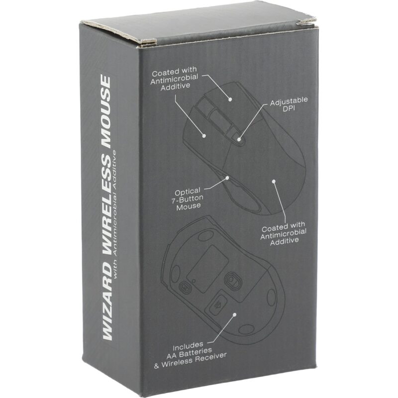 Wizard Wireless Mouse With Coating - 8