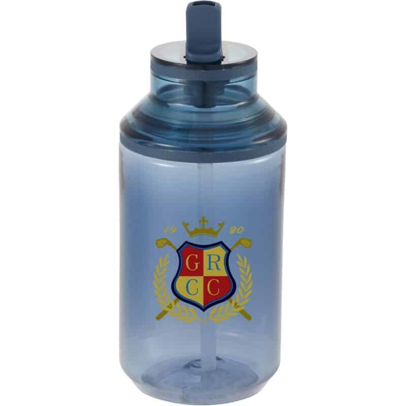 Zach Recycled RPET Sports Bottle w/ Straw 22oz - 3