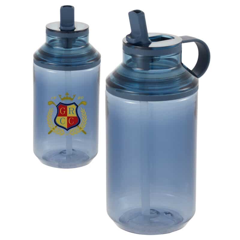 Zach Recycled RPET Sports Bottle w/ Straw 22oz